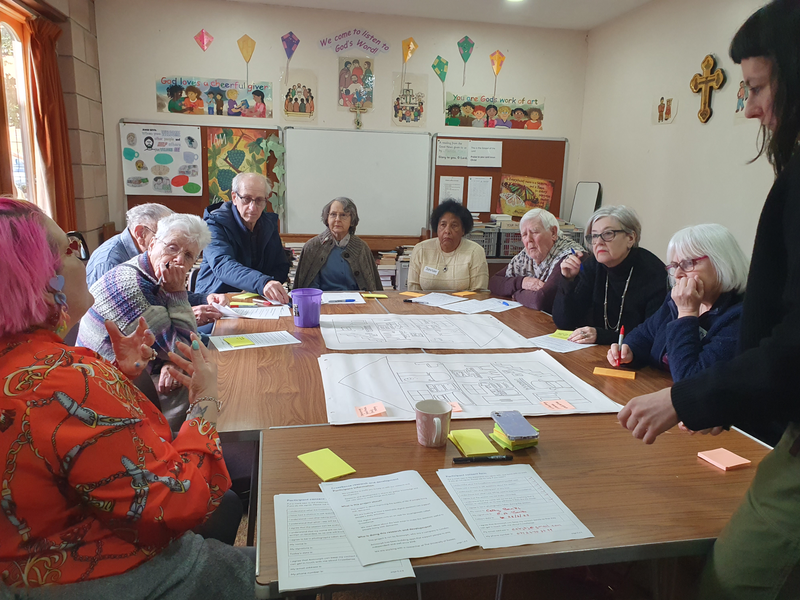 Co-design workshop with community members